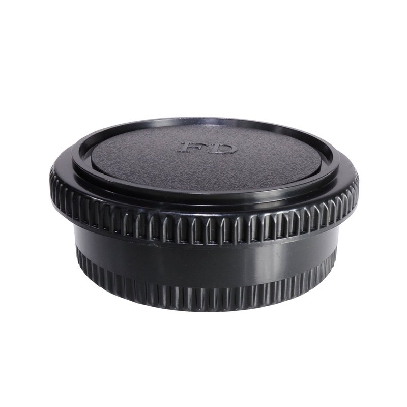 CamDesign Rear Lens Cap & Body Cap Set Compatible with Canon FD Lens fit FL Original FD & FD Lenses w/Canon F-1 FTB FTbn EF TLb F-1n,AE-1 at-1 A-1 AV-1 New F-1,AE-1 Program,AL-1 T50 T70 T80 T90 T60 - Image 1